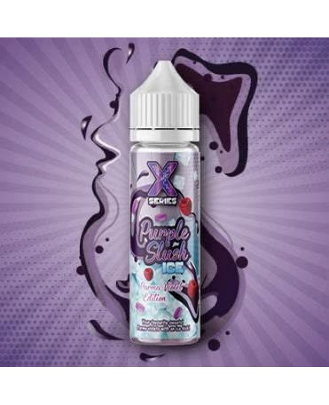 PURPLE SLUSH ICE (PARMA VIOLET EDITION) E LIQUID X-SERIES 50ML 70VG