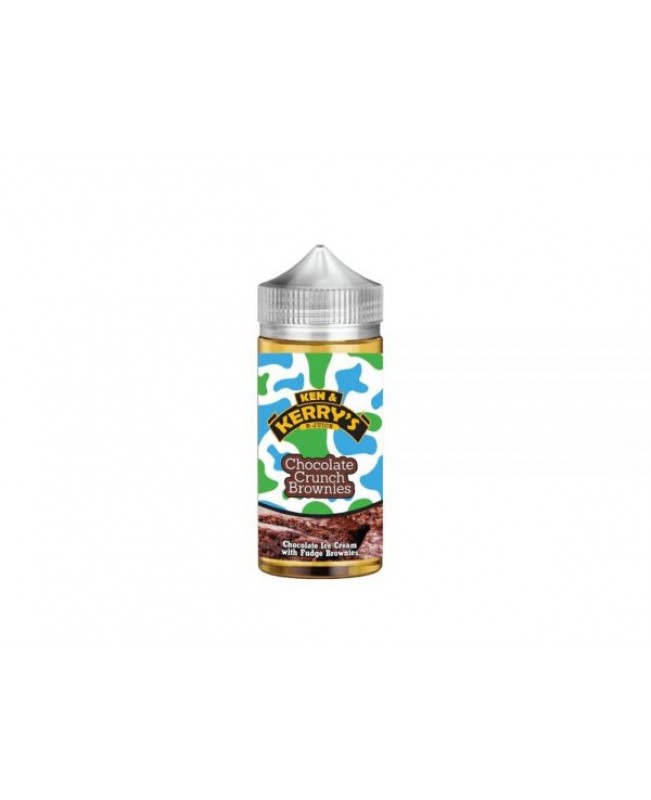 CHOCOLATE CRUNCH BROWNIE E-LIQUID BY KEN & KERRY'S 100ML 60VG