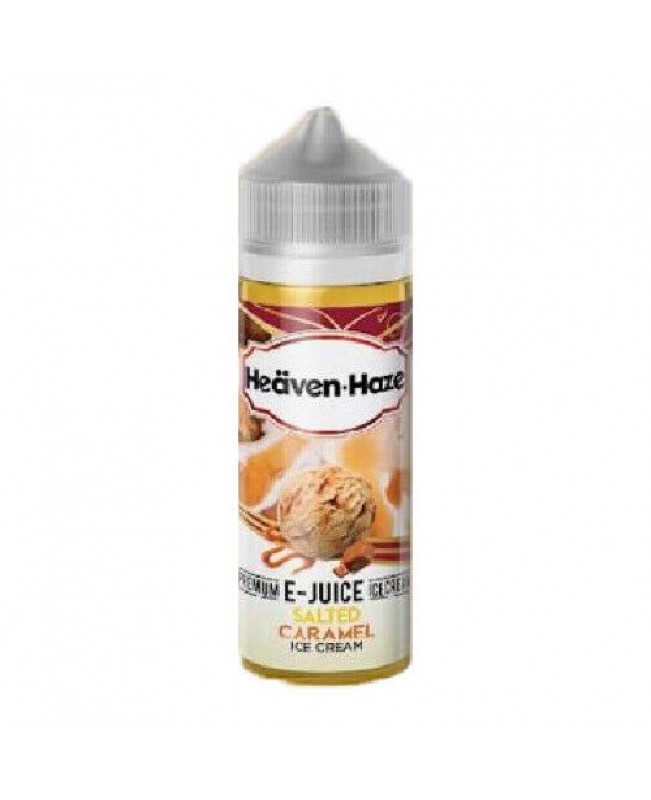 SALTED CARAMEL ICECREAM BY HEAVEN HAZE E LIQUID 100ML 70VG