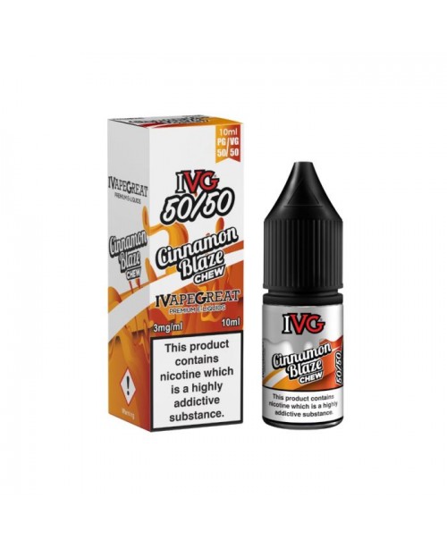 CINNAMON BLAZE TDP E LIQUID BY I VG 10ML 50VG