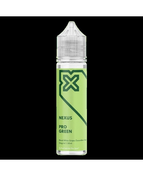 PRO GREEN E LIQUID BY NEXUS 50ML 70VG