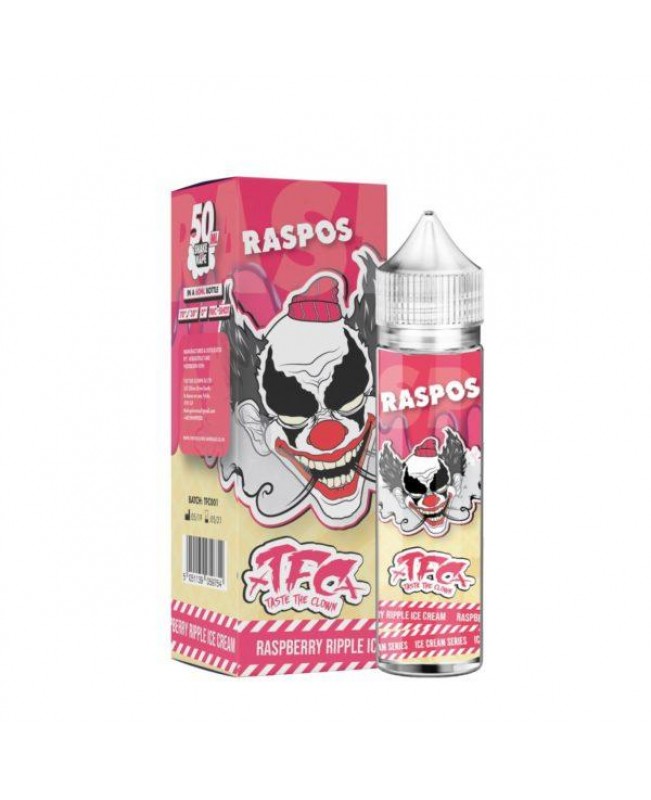 RAPOS RASPBERRY RIPPLE E LIQUID ICE CREAM SERIES BY FOG CLOWN 50ML 70VG