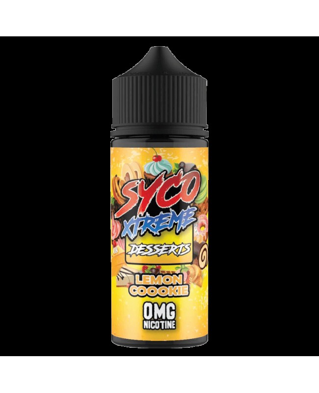 LEMON COOKIE E LIQUID BY SYCO XTREME DESSERTS 100ML 80VG