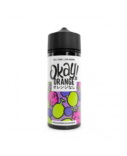 GRAPE RASPBERRY & BLACKCURRANT E LIQUID BY OKA...