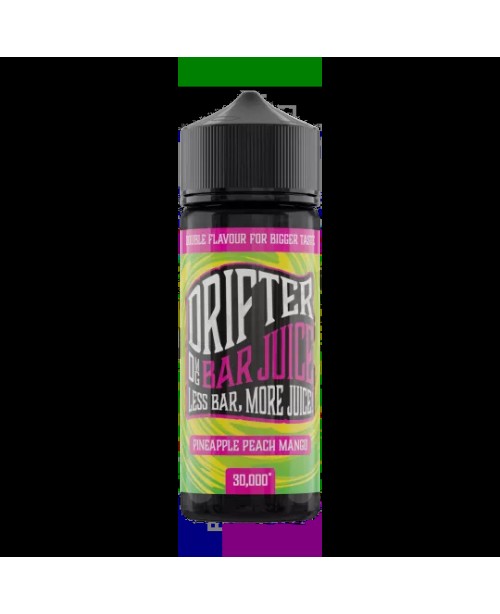 PINEAPPLE PEACH MANGO E LIQUID DRIFTER BAR JUICE 1...