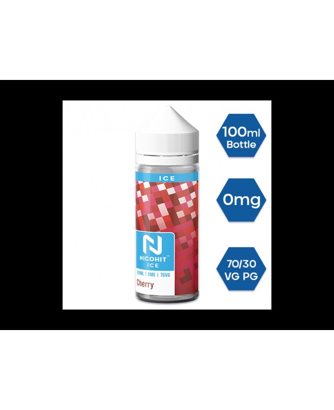 CHERRY E LIQUID BY NICOHIT - ICE 100ML 70VG