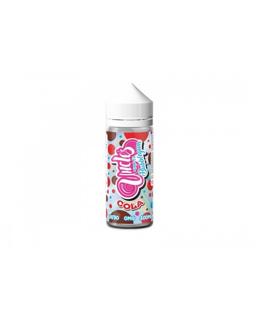 COLA BUBBLEGUM E LIQUID BY UNCLES VAPE CO 100ML 70...