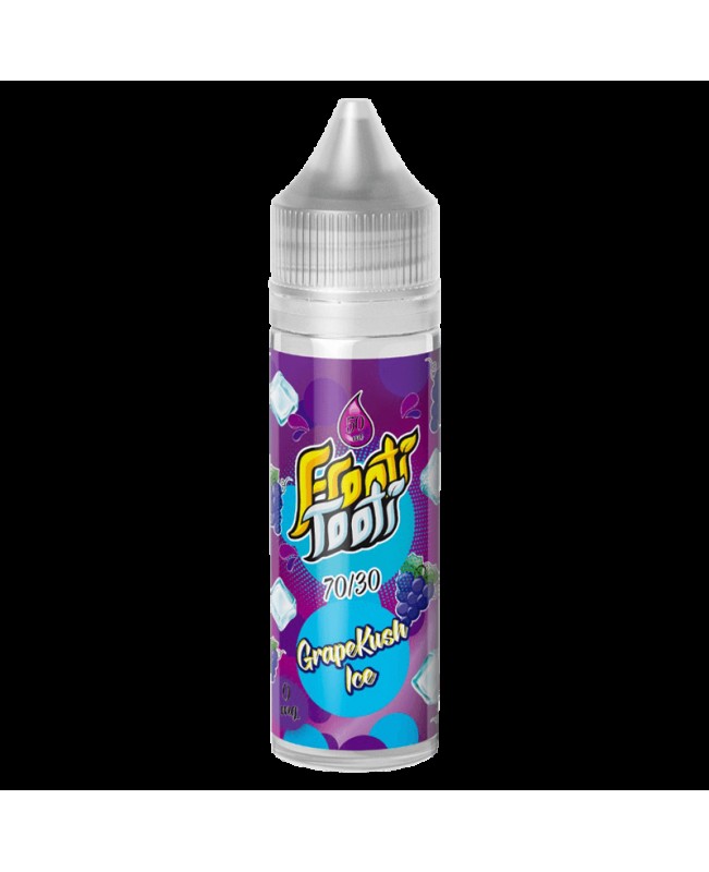 GRAPE KUSH ICE E LIQUID BY FROOTI TOOTI 50ML 70VG