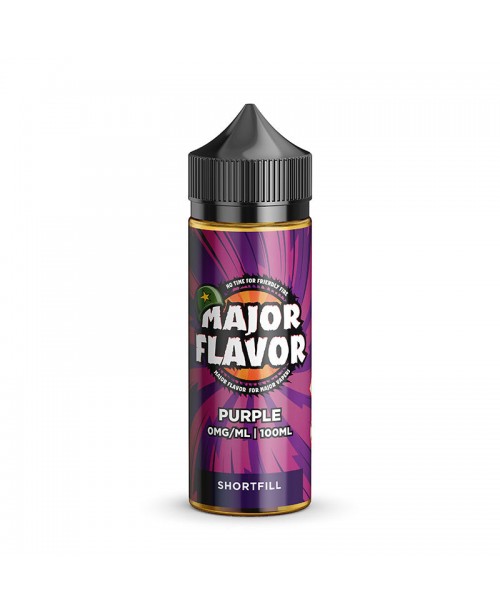 PURPLE E LIQUID BY MAJOR FLAVOR 100ML 70VG