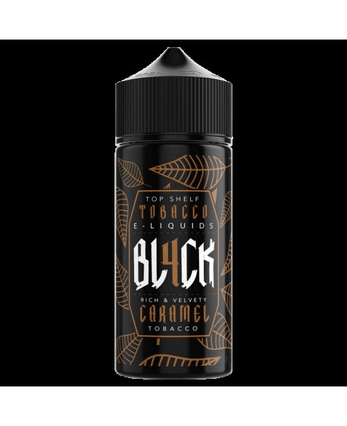 CARAMEL TOBACCO E LIQUID BY BL4CK 100ML 70VG