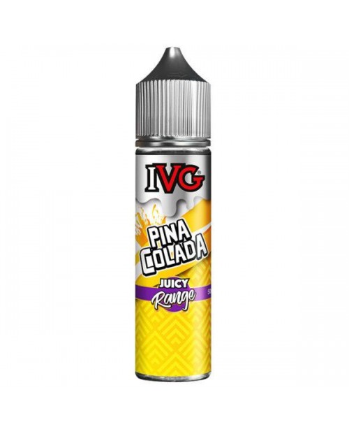 PINA COLADA E LIQUID BY I VG JUICY RANGE 50ML 70VG