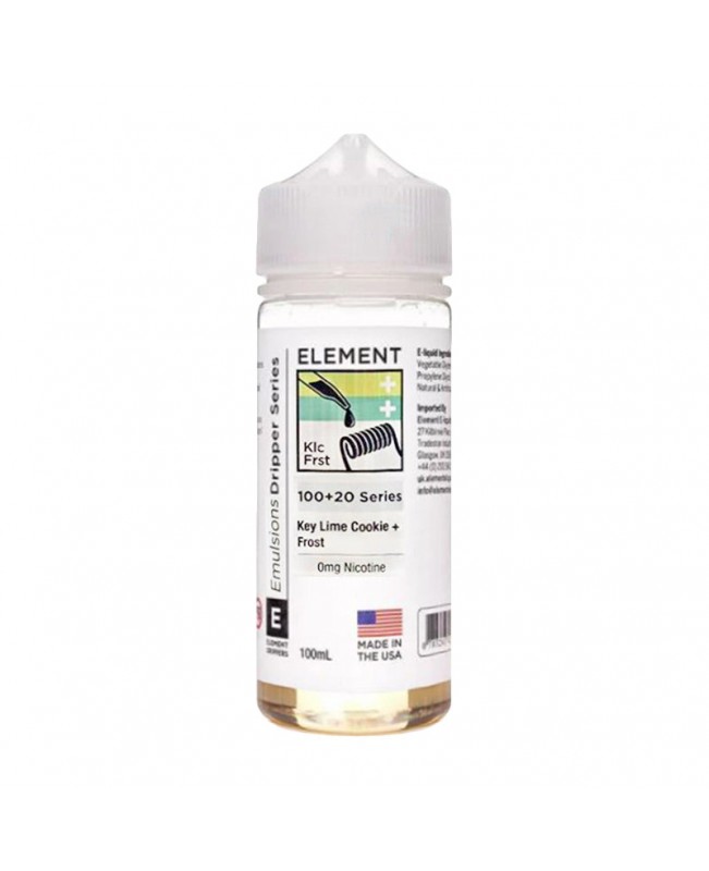 KEYLIME COOKIE + FROST BY ELEMENT 100ML 80VG