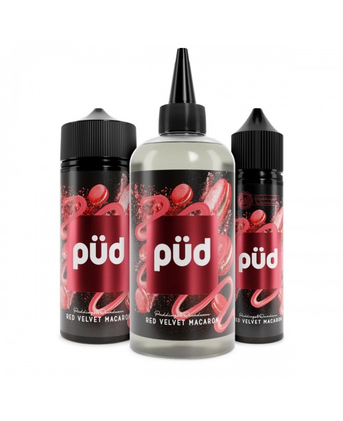 RED VELVET MACARON E LIQUID BY PUD - JOES JUICE 50...