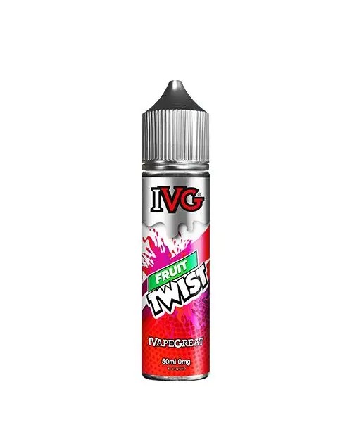 FRUIT E LIQUID BY I VG TWIST RANGE 50ML 70VG