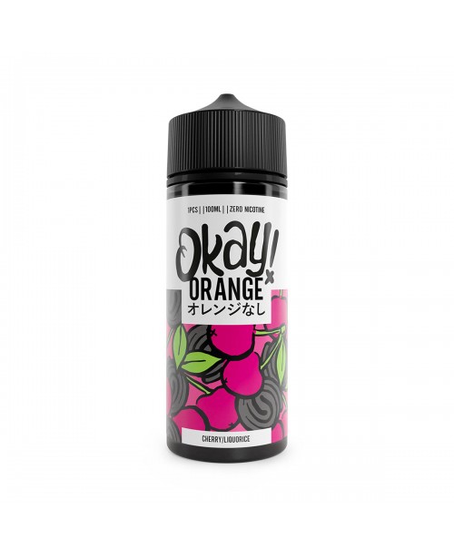 CHERRY LIQOURICE BONBON E LIQUID BY OKAY ORANGE 10...