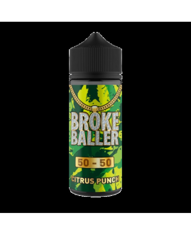 CITRUS PUNCH E LIQUID BY BROKE BALLER 100ML 50VG