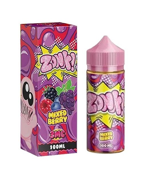 MIXED BERRY E LIQUID BY JUICE MAN 100ML 70VG