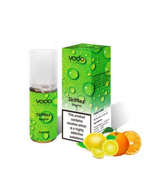 SKITTLEZ E LIQUID BY VADO 10ML- X10 X20 X50