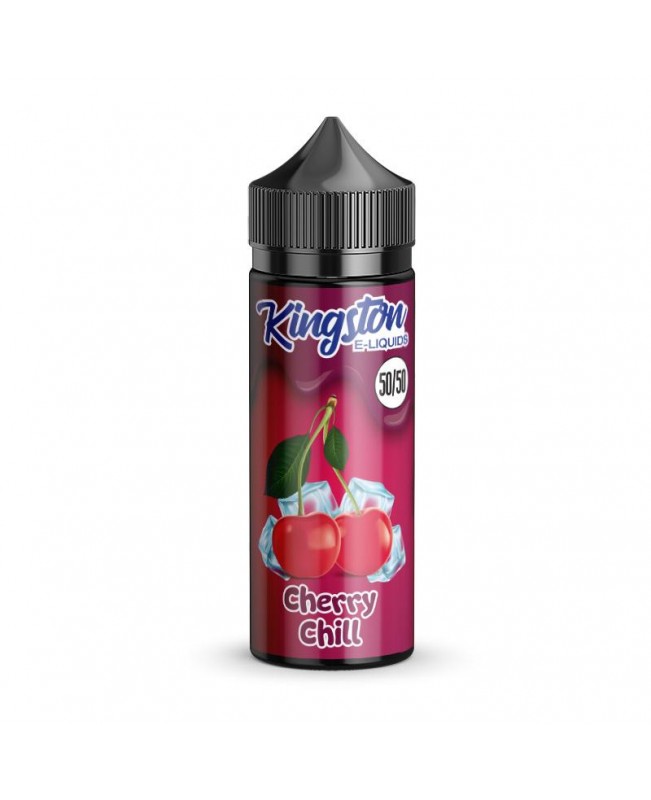 CHERRY CHILL E LIQUID KINGSTON 50/50 MENTHOL 100ML 50VG