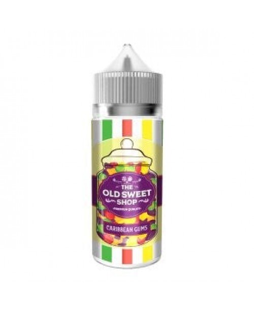 CARRIBBEAN GUM E LIQUID BY THE OLD SWEET SHOP 100M...