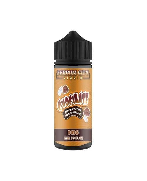 CHOCULATE E LIQUID BY FERRUM CITY E LIQUID 100ML 7...