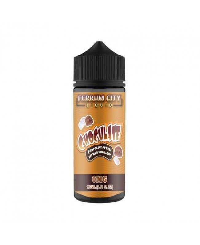 CHOCULATE E LIQUID BY FERRUM CITY E LIQUID 100ML 70VG