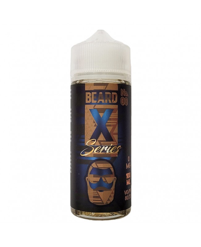 NO.00  X SERIES CARAMEL TOBACCO E LIQUID BY BEARD VAPE CO 100ML 80VG