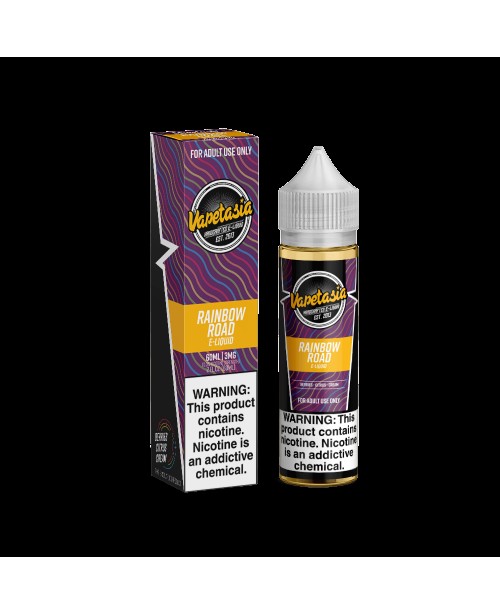 RAINBOWE ROAD E LIQUID BY VAPETASIA 50ML 70VG