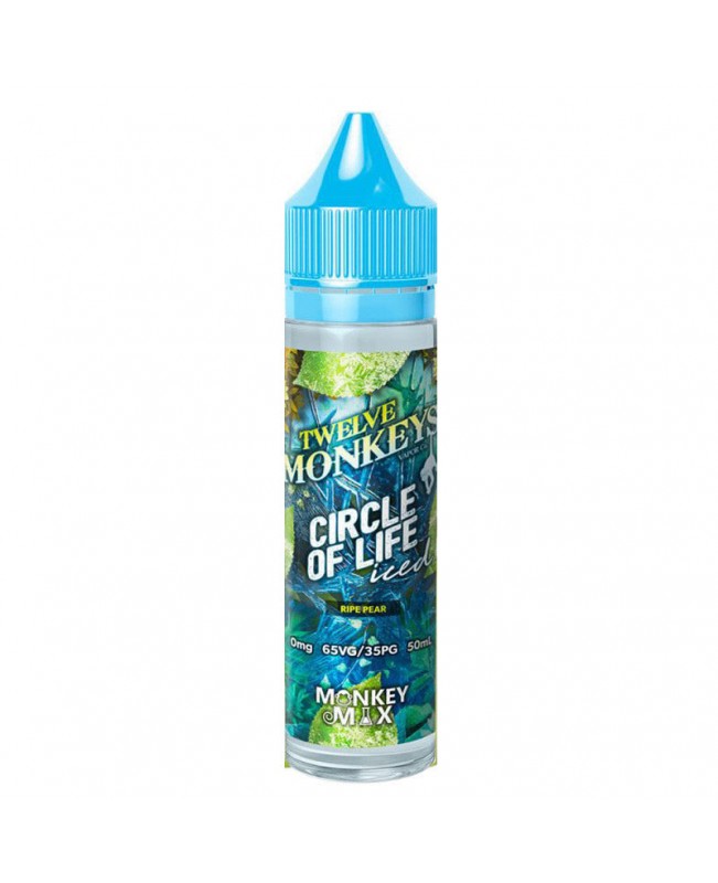 CIRCLE OF LIFE ICED E LIQUID BY TWELVE MONKEYS 50ML 65VG