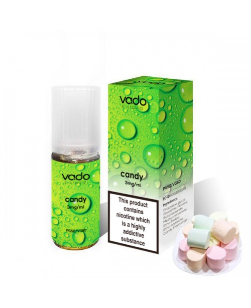 CANDY E LIQUID BY VADO 10ML- X10 X20 X50