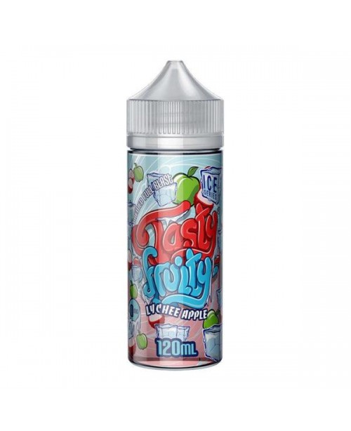 LYCHEE APPLE ICE E LIQUID BY TASTY FRUITY 100ML 70...