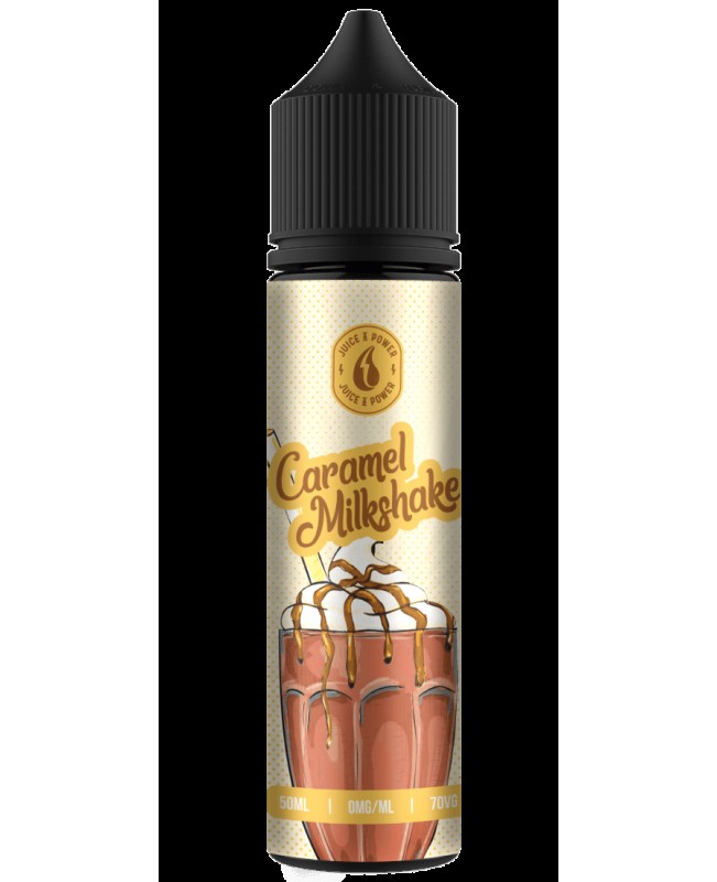 CARAMEL MILKSHAKE E LIQUID BY JUICE 'N' POWER 50ML 70VG