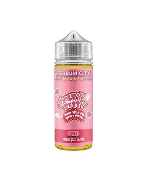 SCARY BERRY E LIQUID BY FERRUM CITY E LIQUID 100ML...