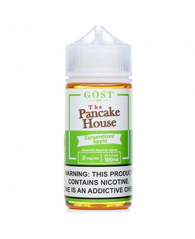 CARAMELIZED APPLE E LIQUID THE PANCAKE HOUSE GOST VAPORS 100ML 70VG