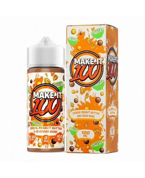 CEREAL PEANUT BUTTER AND COCOA BOWL E-LIQUID SHORT...