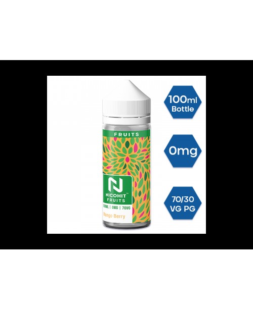 MANGO BERRY E LIQUID BY NICOHIT - FRUITS 100ML 70V...