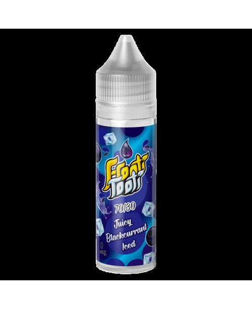 JUICY BLACKCURRANT ICE E LIQUID BY FROOTI TOOTI 50...