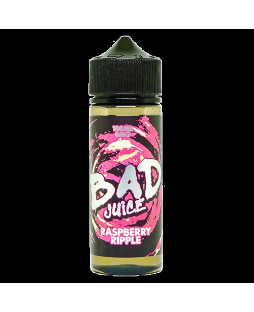 RASPBERRY RIPPLE E LIQUID BY BAD JUICE 100ML 70VG