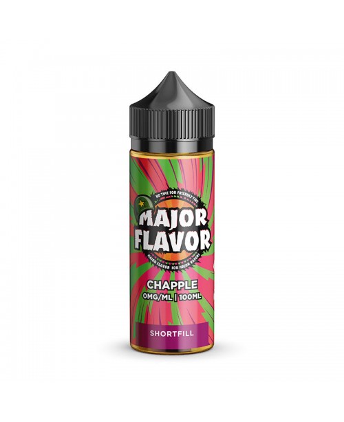 CHAPPLE E LIQUID BY MAJOR FLAVOR 100ML 70VG