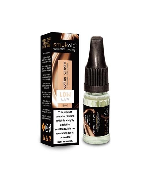 COFFEE CREAM E LIQUID BY SMOKNIC 10ML 70VG