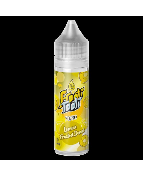 LEMON FROSTED DONUT E LIQUID BY FROOTI TOOTI 50ML ...