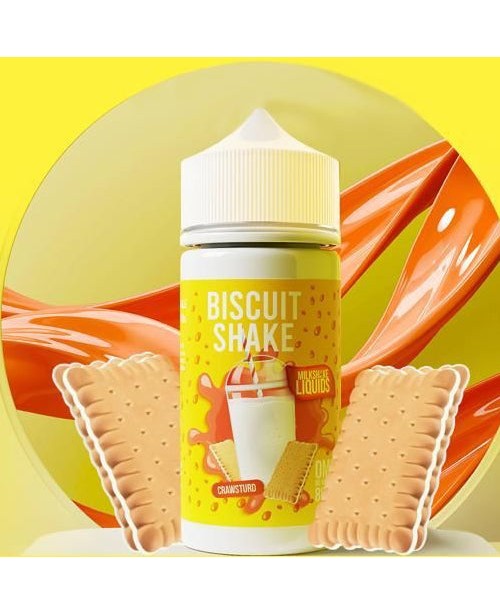 CRAWSTURD BISCUIT SHAKE E LIQUID BY MILKSHAKE LIQU...