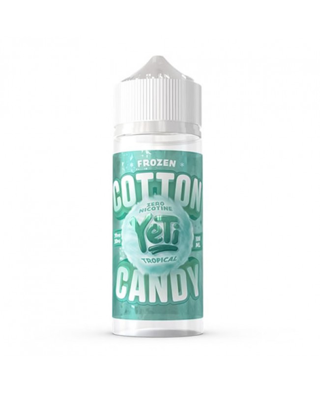 FROZEN COTTON CANDY TROPICAL E-LIQUID BY YETI 100ML 70VG