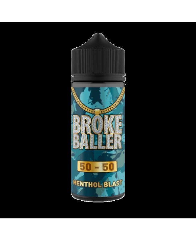 MENTHOL BLAST E LIQUID BY BROKE BALLER 100ML 50VG