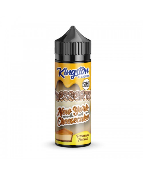 NEW YORK CHEESECAKE E LIQUID KINGSTON 50/50 DESSER...