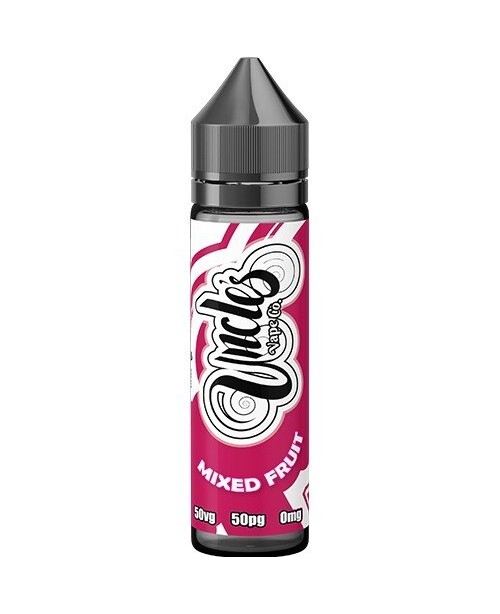 MIXED FRUITS E LIQUID BY UNCLES VAPE CO 50ML 50VG