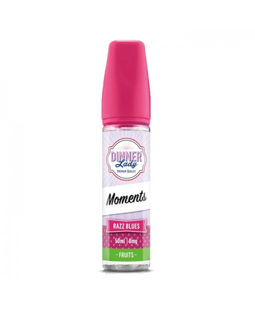 RAZZ BLUES E LIQUID BY DINNER LADY - MOMENTS 50ML ...