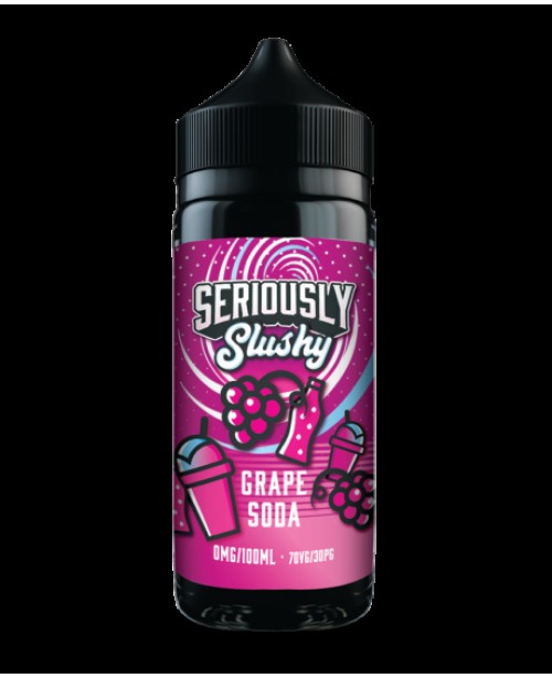 GRAPE SODA E-LIQUID BY SERIOUSLY SLUSHY / DOOZY VA...