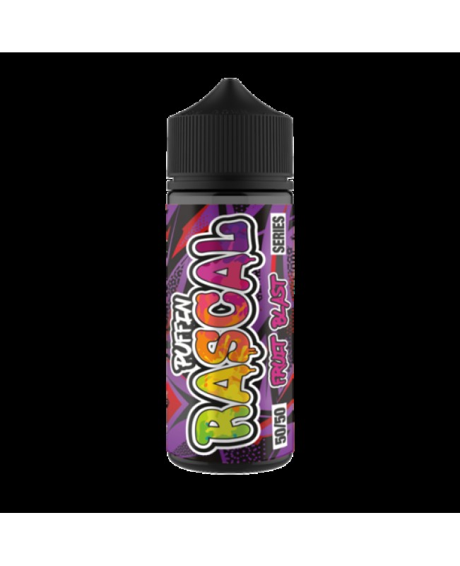 FRUIT BLAST E LIQUID BY PUFFIN RASCAL 100ML 50VG