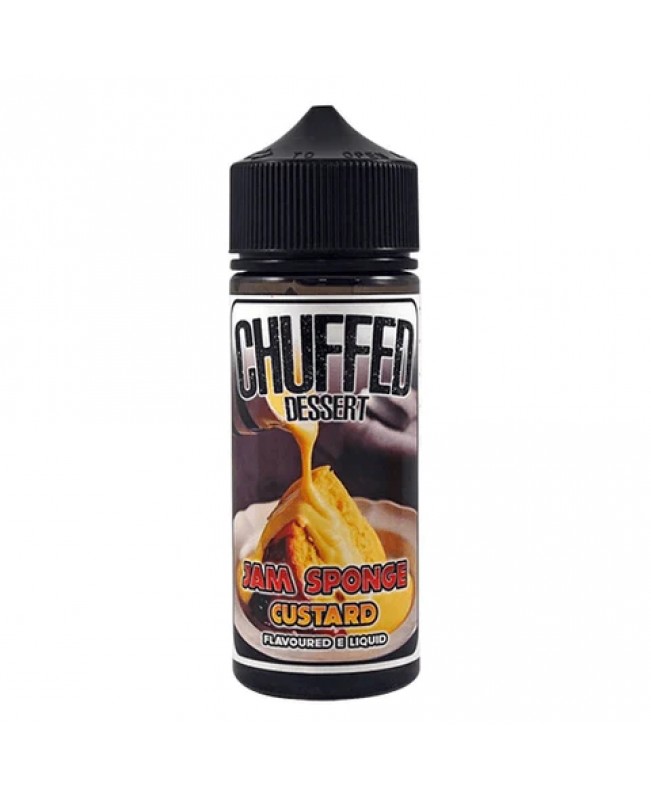 JAM SPONGE CUSTARD DESSERT BY CHUFFED 100ML 70VG